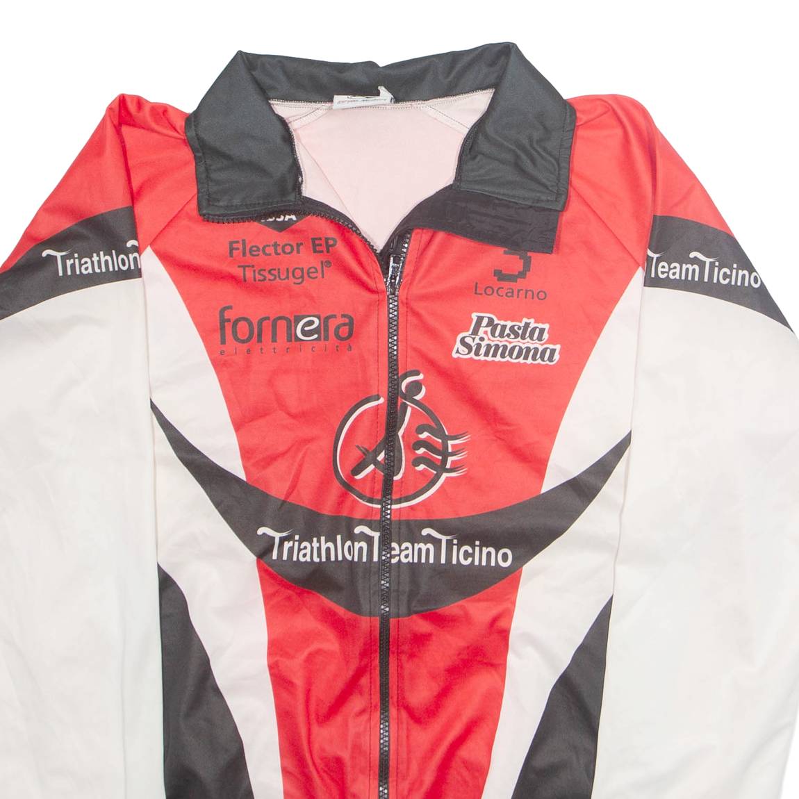 ONE LEVEN Mens Track Jacket Red L