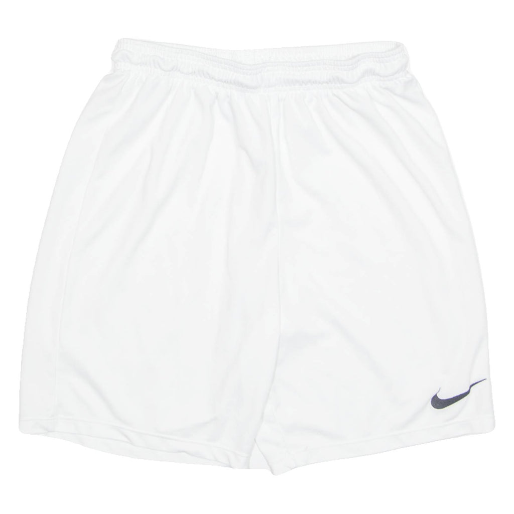 NIKE Mens Sports Shorts White L W28