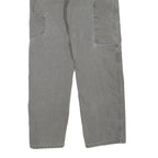DICKIES Mens Jeans Grey Regular Straight Denim Medium W30 L28 Workwear Zip