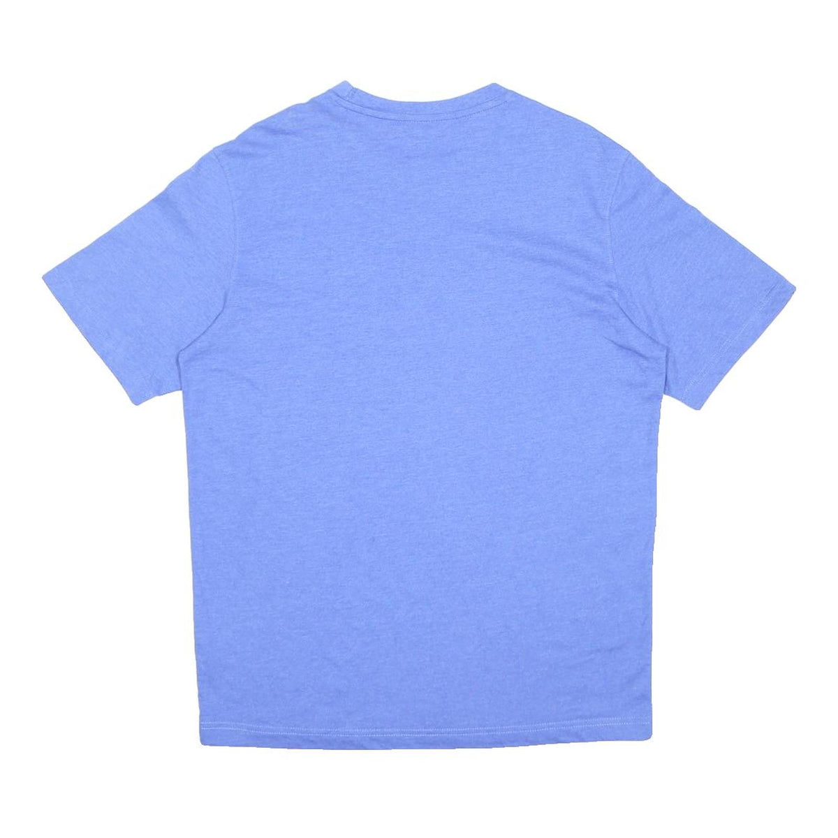 CHAMPION Mens Blue Logo Graphic T-Shirt L Short Sleeve Crew Neck Cotton Blend