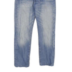 LEVI'S 501CT Mens Jeans Blue Regular Straight Denim Light W28 L26 Classic Button