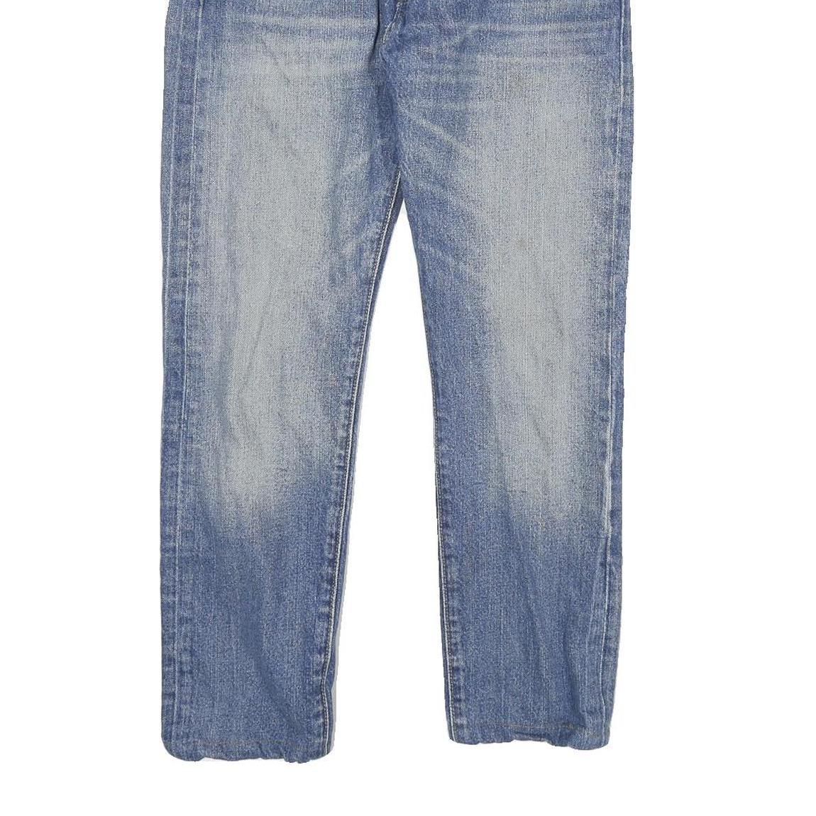 LEVI'S 501CT Mens Jeans Blue Regular Straight Denim Light W28 L26 Classic Button