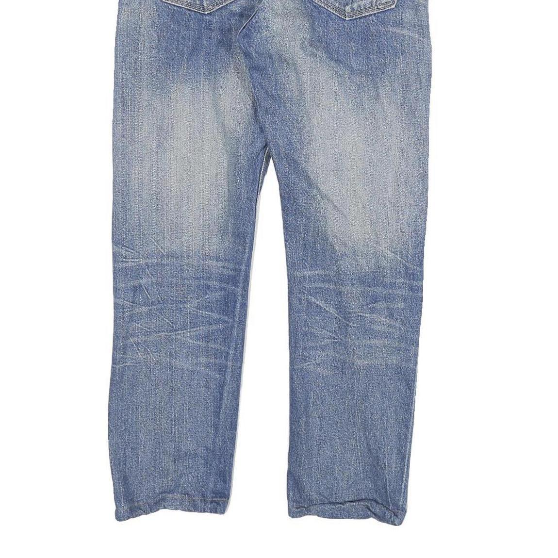 LEVI'S 501CT Mens Jeans Blue Regular Straight Denim Light W28 L26 Classic Button