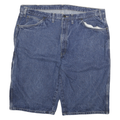 DICKIES Mens Denim Blue Casual Shorts 3XL W41 Cotton Blend Heavy Duty Workwear