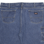 DICKIES Mens Denim Blue Casual Shorts 3XL W41 Cotton Blend Heavy Duty Workwear