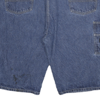 DICKIES Mens Denim Blue Casual Shorts 3XL W41 Cotton Blend Heavy Duty Workwear