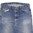 WRANGLER Mens Denim Blue Casual Shorts XL W36 Classic Cotton Blend