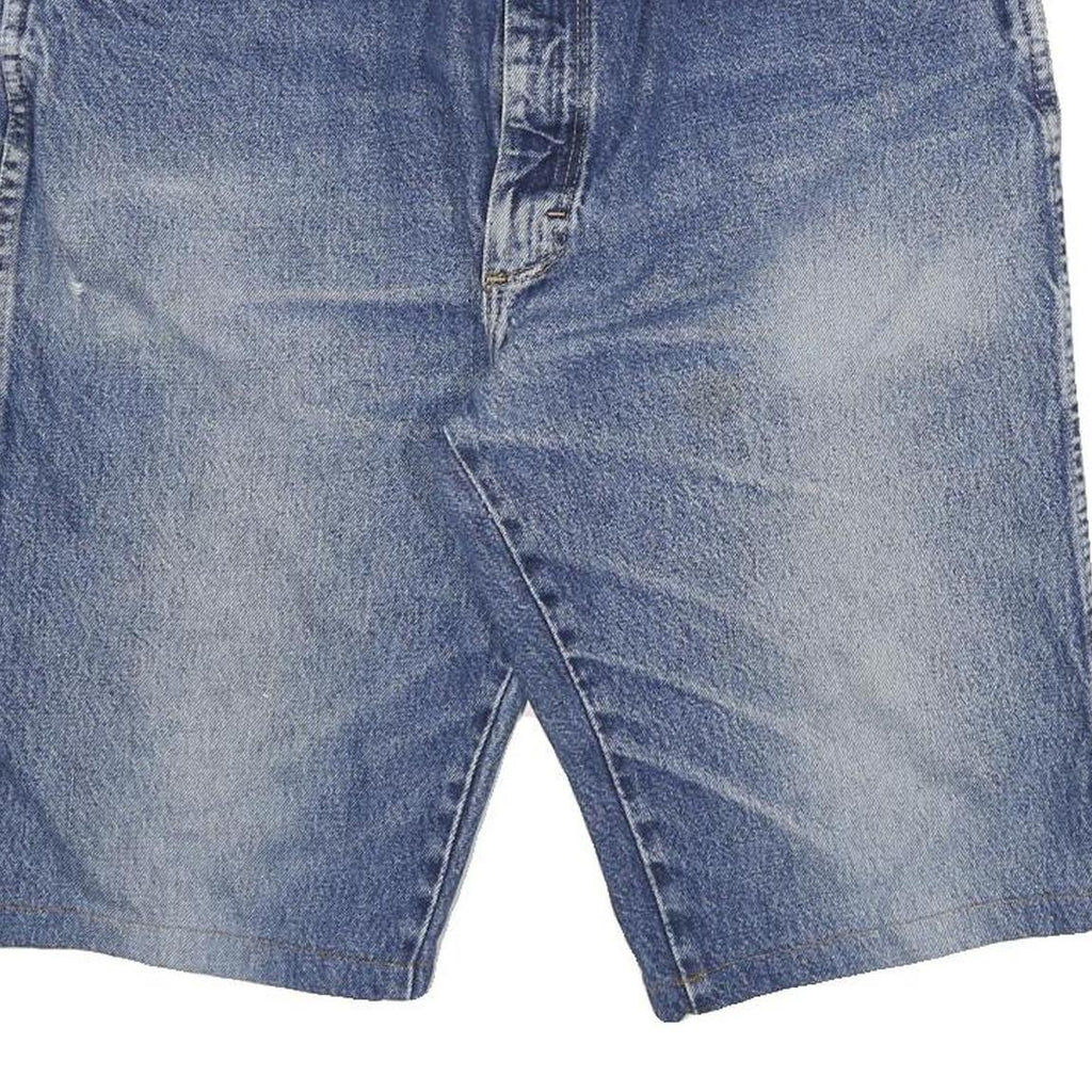 WRANGLER Mens Denim Blue Casual Shorts XL W36 Classic Cotton Blend