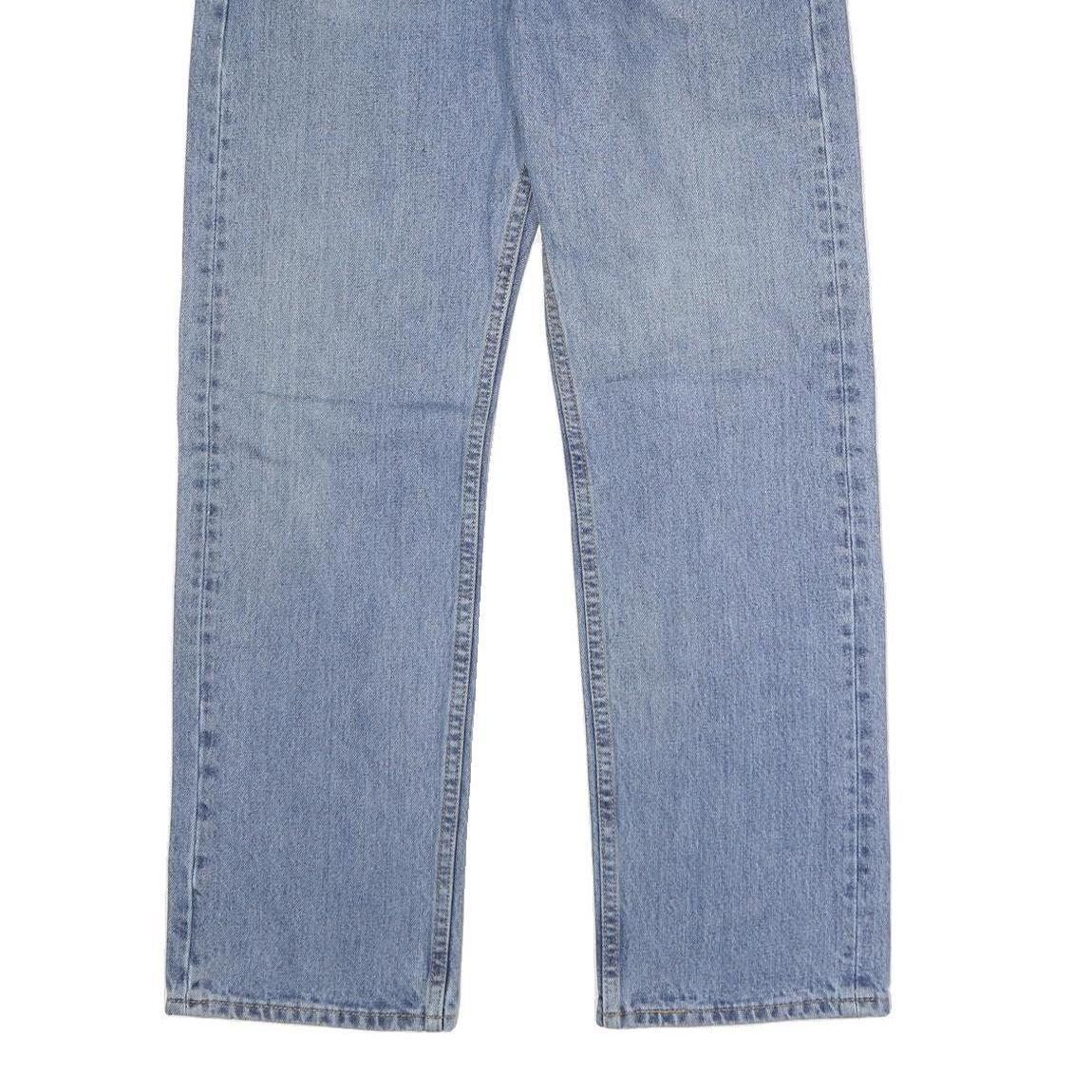 LEVI'S 505 Mens Jeans Blue Regular Straight Denim Medium W34 L30 Classic Fit