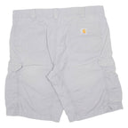 CARHARTT Mens Workwear Shorts Grey Relaxed XL W38