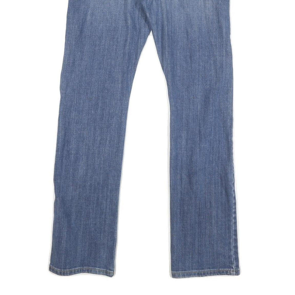 LEVI'S Womens Jeans Blue Regular Straight Denim Medium W32 L31 Classic Zip