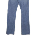 LEVI'S Womens Jeans Blue Regular Straight Denim Medium W32 L31 Classic Zip