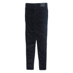 LEVI'S Womens Velvet Trousers Black Slim Tapered W25 L29
