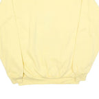 WORLD PRO Womens Yellow Ottawa Canada Teddy Bear Club Crew Neck XL Sweatshirt