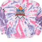 GILDAN Mens Pink & Purple Tie Dye Georgia National Qualifier Hoodie XL