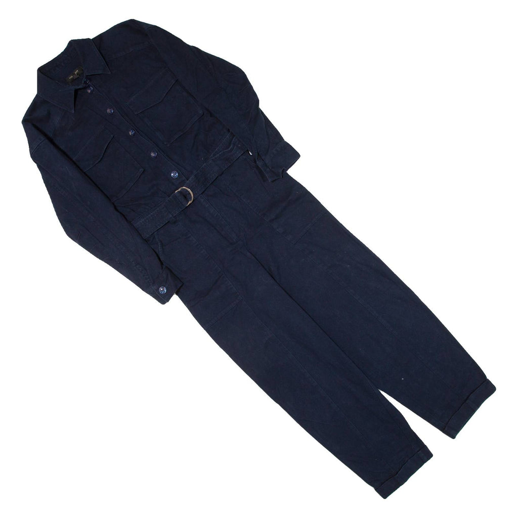 TED BAKER Womens Boiler Suit Black Regular S W26 L25