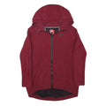 NIKE Mens Maroon Full Zip Hoodie S Cotton Blend Casual Sportswear