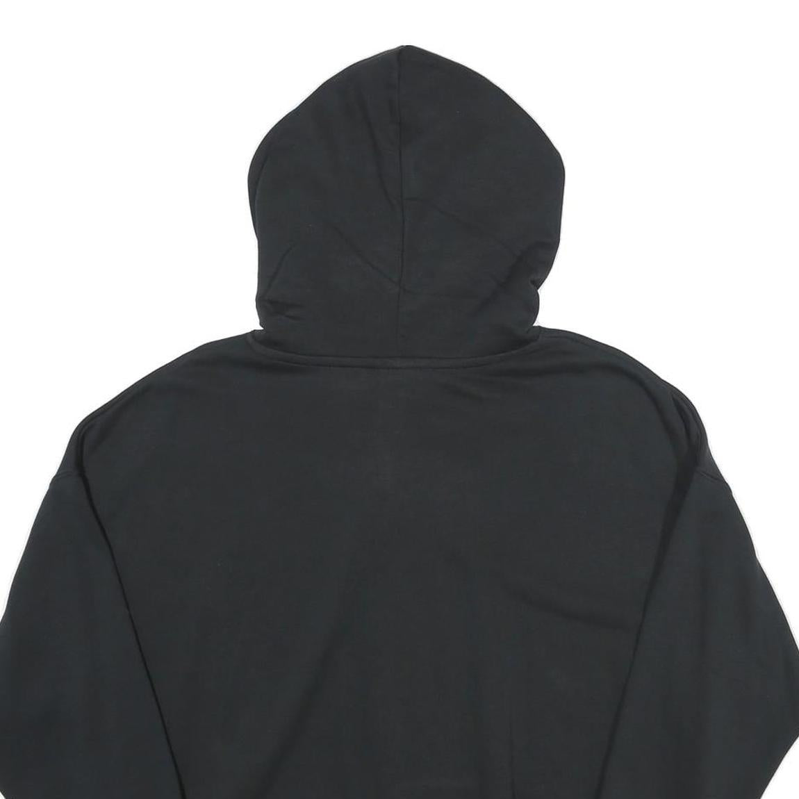 NIKE Womens Black Hoodie XS Cotton Blend Casual Sportswear Pullover