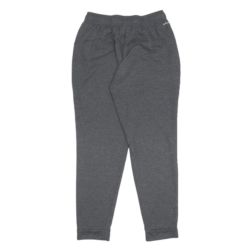 ADIDAS Womens Joggers Grey M W25 L27 Casual Cotton Blend Comfort Fit Elastic