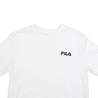 FILA Cropped Womens T-Shirt White XS