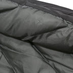 WOOLRICH Womens Black Cotton Blend Parka Jacket S Tailored Fit Hooded Zip