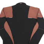 BERGHAUS Mens Black & Rust Outdoor Jacket S Polyester Zip Gore-Tex Waterproof