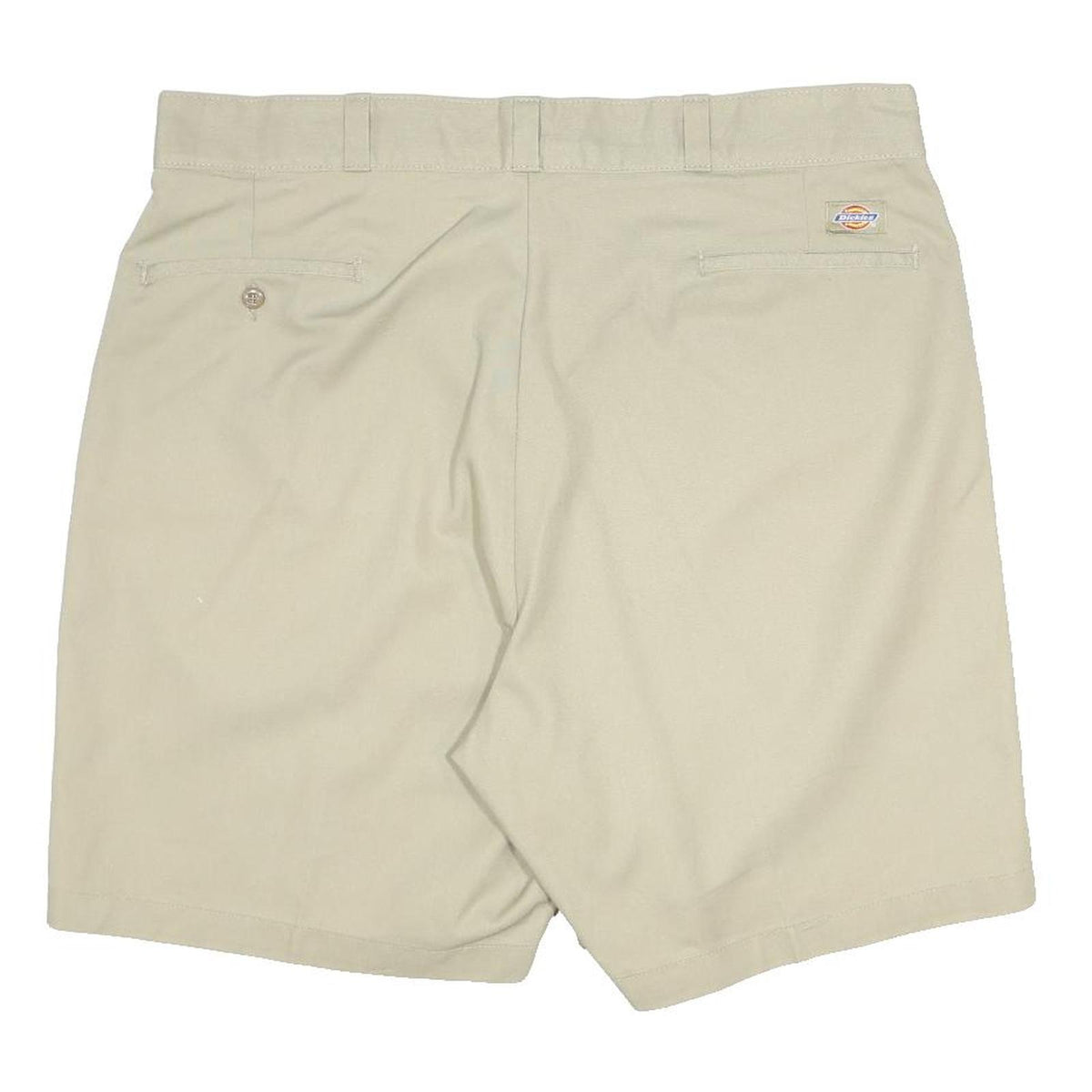 DICKIES Mens Shorts Beige Casual XL W40 Workwear Polyester Blend