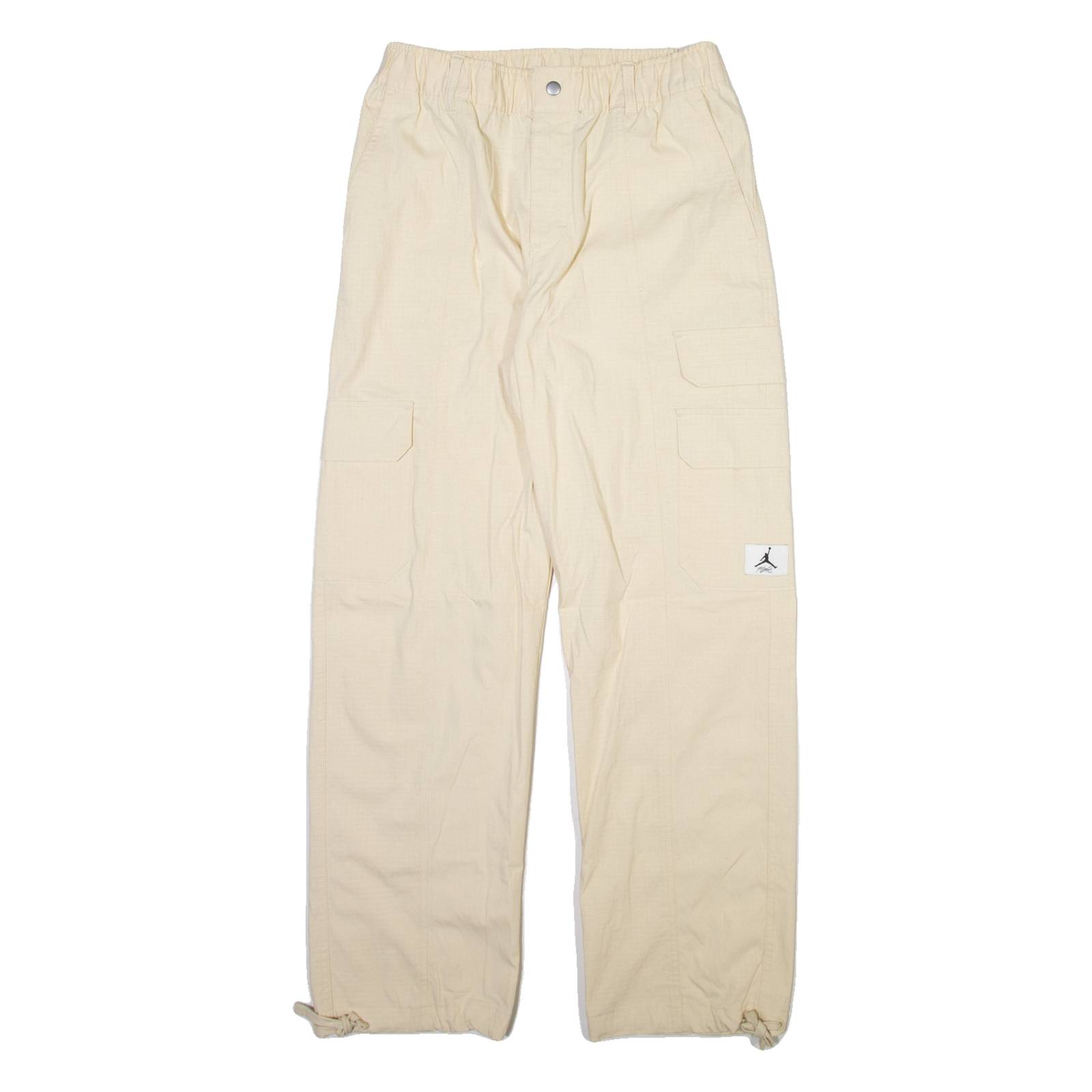 AIR JORDAN Cargo Mens Trousers Cream Relaxed Straight W28 L29