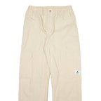 AIR JORDAN Cargo Mens Trousers Cream Relaxed Straight W28 L29