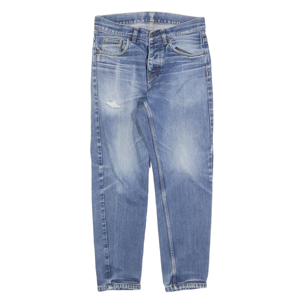CARHARTT Mens Jeans Blue Slim Straight Denim Medium W28 L28 Casual Workwear