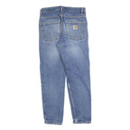 CARHARTT Mens Jeans Blue Slim Straight Denim Medium W28 L28 Casual Workwear