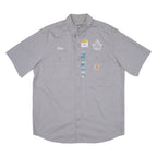 CARHARTT Relaxed Fit Mens Worker Shirt Grey L