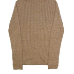 PECK & PECK WEEKEND Womens Beige Zip Up Hoodie M Knitwear Casual