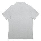 NIKE Mens Grey Short Sleeve Basic Polo Shirt M Cotton Sportswear Casual