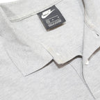 NIKE Mens Grey Short Sleeve Basic Polo Shirt M Cotton Sportswear Casual