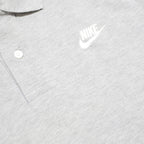 NIKE Mens Grey Short Sleeve Basic Polo Shirt M Cotton Sportswear Casual