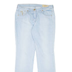 ORWELL Womens Jeans Blue Regular Straight Stone Wash W32 L31