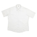WARD Mens Plain Shirt White XL