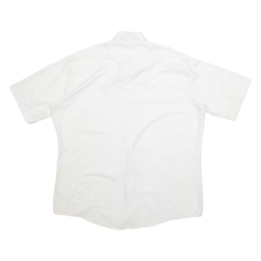 WARD Mens Plain Shirt White XL