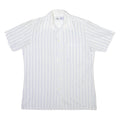 C&A Mens Shirt White Striped S