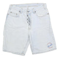 Mens Light Blue Denim Cotton Blend Casual Shorts M W32 Customer Service