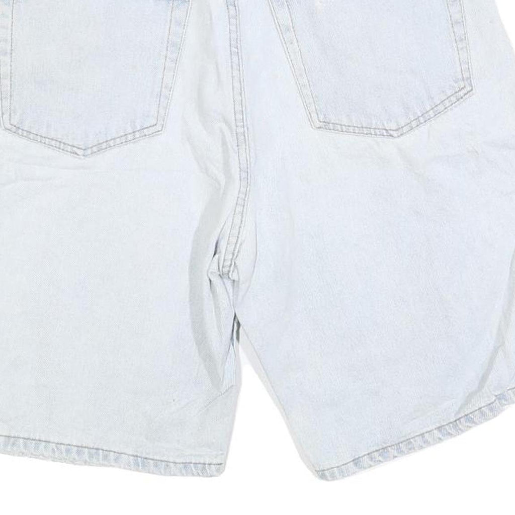 Mens Light Blue Denim Cotton Blend Casual Shorts M W32 Customer Service