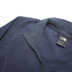 THE NORTH FACE Womens Navy Plain Pullover Quarter Zip Basic Knit S Fleece Jumper