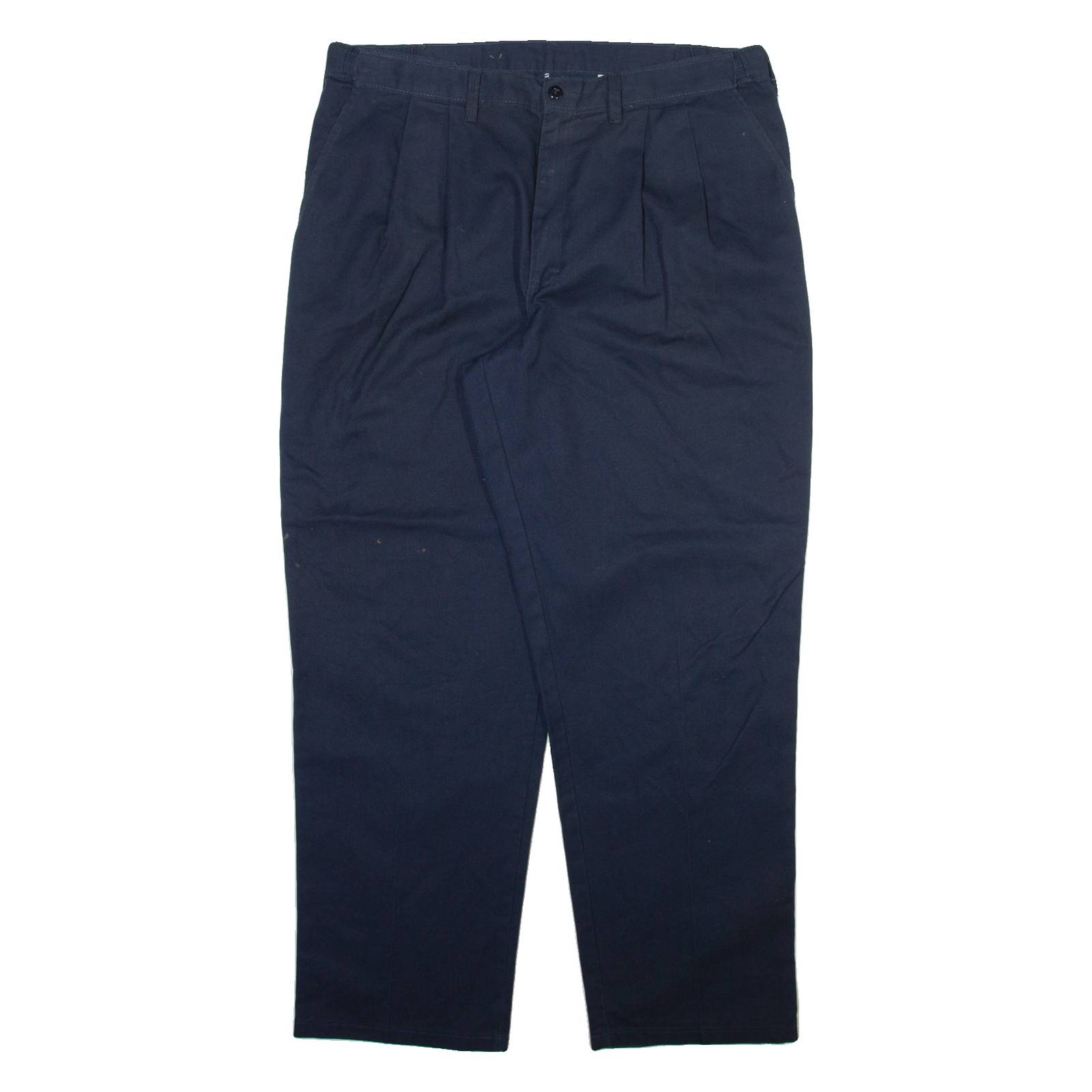 DICKIES Mens Trousers Blue Relaxed Straight W36 L30