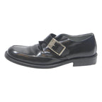 BOSS HUGO BOSS Mens Classic Monk Strap Leather Shoes UK 7 Formal Dress Black