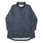 WOOLRICH Womens Navy Blue Jacket XL Polyester Zip Plain Casual Outerwear