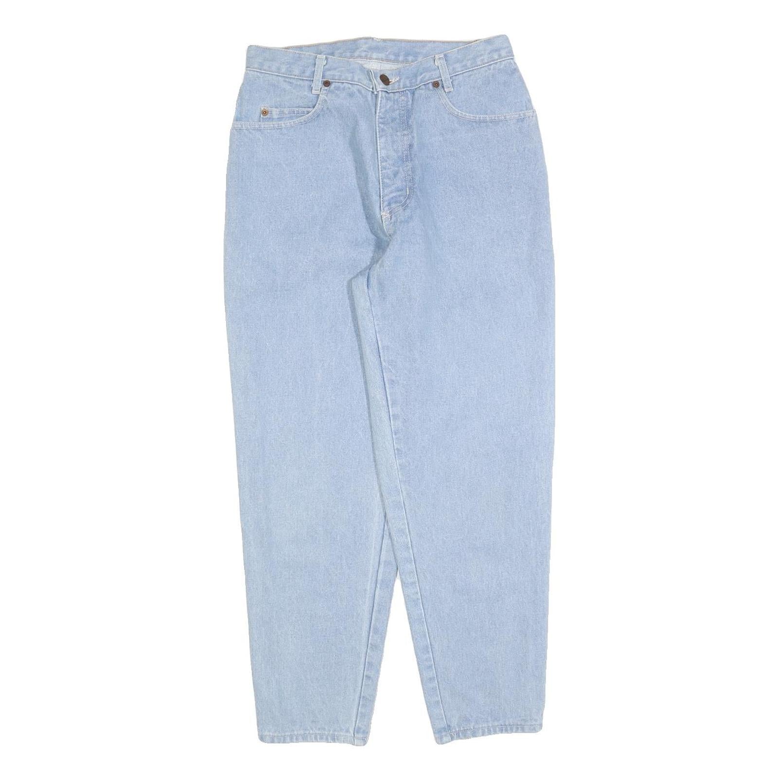 BIG STAR Womens Jeans Blue Regular Straight Denim Light W28 L28 Classic Cotton