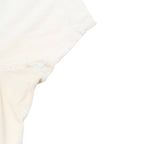 NIKE Mens Cream Polo Shirt Short Sleeve Plain XL Cotton Blend Jersey Sports