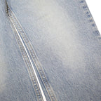 LEVI'S 512 Mens Jeans Blue Regular Slim Denim Light W32 L31 Button Cotton Blend