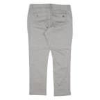 TOMMY HILFIGER Womens Trousers Green Slim Straight W32 L27